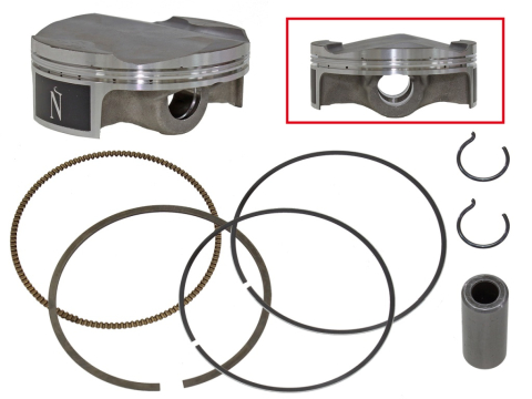 Pistoane si segmenti - KIT PISTON KTM SX-F 250 '13-15, EXC-F 250 '14-19, HUSQVARNA FC 250 '14-15, FE 250 '14-19 78MM