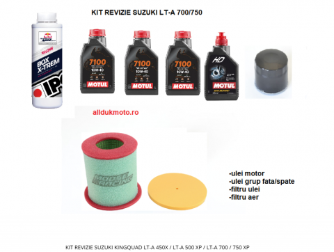 Kit revizie - KIT REVIZIE SUZUKI KINGQUAD  LT-A 450X / LT-A 500 XP / LT-A 700 / 750 XP