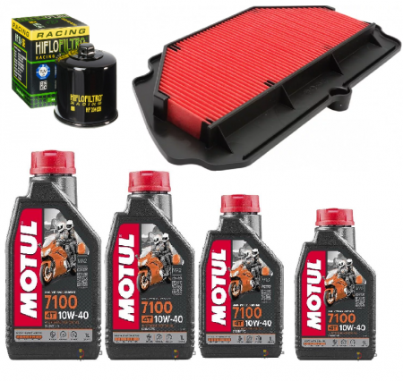 Ulei 4t - KIT REVIZIE ULEI SI FILTRE KAWASAKI ZX-6R 600/636  09-14