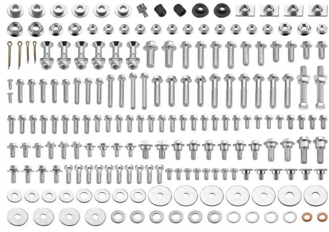 Kit revizie moto - SET SURUBURI CARENAJ COMPLET HONDA CR/CRF/CRF-X 125-450 2003-CURRENT