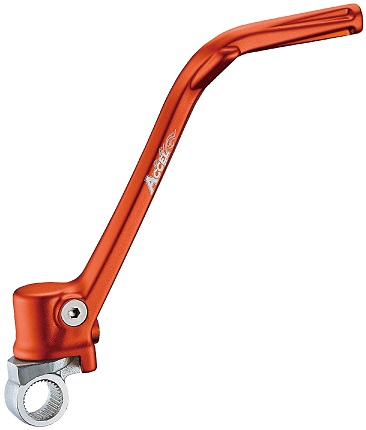 Pedala pornire/ schimbator - PEDALA PORNIRE KTM SX 125 '12 -'15, EXC 125/200 '12 -'16, ORANGE / ARGINTIU