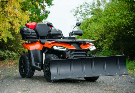 LAMA ZAPADA ATV / PLUG ZAPADA ATV OTEL 150CM CU PRINDERE INCLUSA [2]