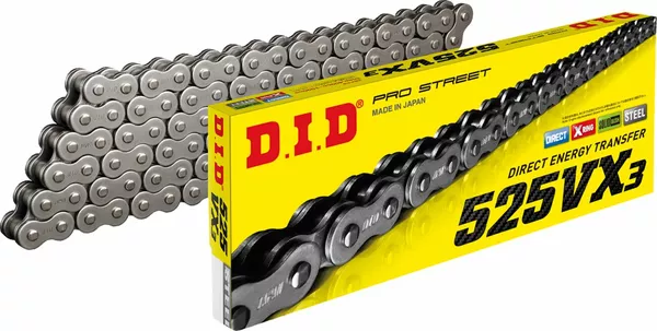 Pinion / Lant transmisie - Lant transmisie DID 525VX3 110 PINI / 118 PINI ( STEEL)