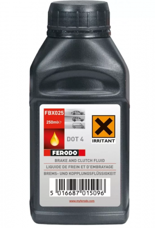 LICHID FRANA DOT 4 FERODO 250ML  SYNTETIC