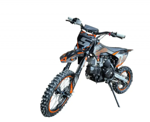 Motociclete - MOTOCROSS ALFARAD 190CC PORNIRE BUTON + PEDALA 5 TREPTE DE VITEZA