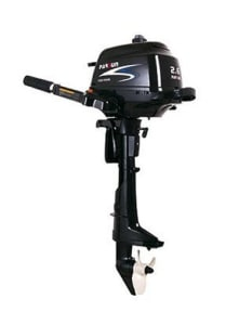 Motoare complete - Motor de barca PARSUN 2.6 KM Outboard engine F2.6, trim control: manual, tiller contol, starting: manual, column type: short Detalii produs Nume	Motor de bord Tip coloana	Mic de statura Greutate	17.0 kg Putere maxima	2.6 KM Tip motor	OHV Numar de cilindrii	1.0 buc Capacitate	72.0 cm³ Directie	plugar Pornire	Manual Control taiere	Manual Capacitate rezervor de combustibil	1.1 l Capacitate de ulei in motor	0.35 l Capacitate de ulei in transmisie	0.75 l Alimentarea cu combustibil	Carburator Tip rezervor de combustibil	Integrat Marca	PARSUN Model	F2.6 Greutate	20,50kg