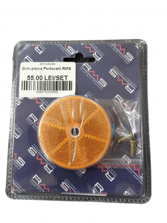 Kit revizie - OCHI PISICA  ATV / MOTO CU SURUB D.EXT  60MM PORTOCALIU