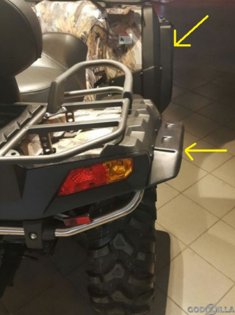OVERFENDERE CFMOTO 800 X8 2011- [1]