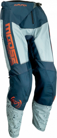 Pantaloni moto - Pantaloni Albastru Portocaliu