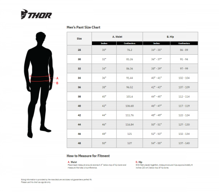 PANTALONI MOTOCROSS THOR SECTOR NEGRU-ORANGE [2]