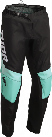 Pantaloni moto - PANTALONI COPII THOR ALBASTRI MARIMEA 22MM