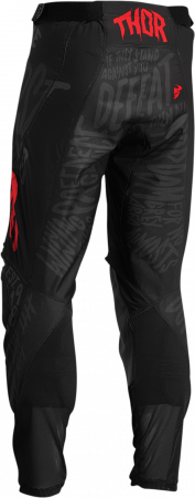 Pantaloni THOR Negru+Rosu [1]