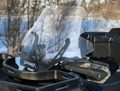 ATV-uri (Piese) - PARBRIZ + KIT MONTAJ ATV CFMOTO CFORCE 600/625 2019->2026