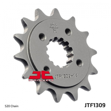 Pinion / Lant transmisie - PINION FATA  HONDA XR 600R '91-'00, TRX 400EX /X '05-'14
