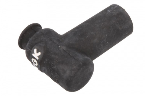 Pipa bujie KTM toate modelele 2T 04-12  PIPA BUJIE SILICONICA 90 GRADE NGK ( NEGRU / ROSU ) [4]