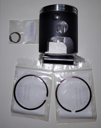 KIT PISTON APRILIA  AF1 / RS / RX 125 '85 -'09 (53.95MM-53.99MM)  / ALEZAJ (54,45MM) [2]