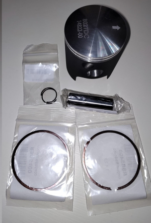 KIT PISTON APRILIA  AF1 / RS / RX 125 '85 -'09 (53.95MM-53.99MM)  / ALEZAJ (54,45MM) [3]
