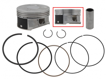 KIT PISTON CFMOTO 400 / 450 / 520 / 850 2016-2024 MARCAJ II  91MM [4]