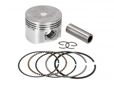 Piston - KIT PISTON GY6 125 52,4MM BOLT 15MM