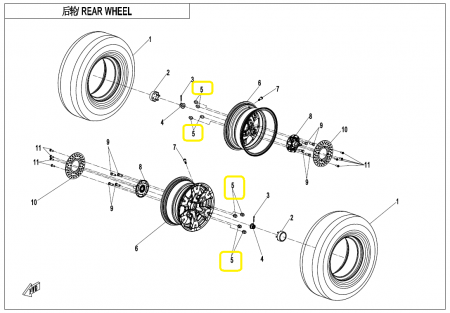 PIULITA PREZON ROATA CFMOTO SSV / UTV [3]