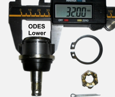 ODES - PIVOT INFERIOR ODES 800 UTV 32MM