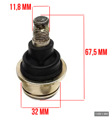 PIVOT INFERIOR ODES 800 UTV 32MM [3]