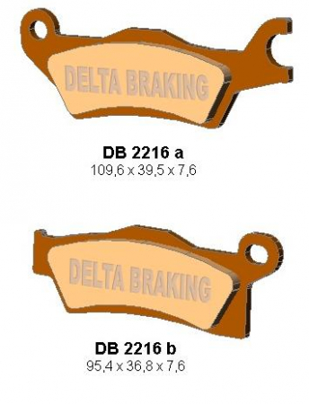 SET PLACUTE FRANA CAN-AM OUTLANDER / RENEGADE G2 [1]