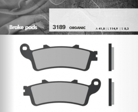 PLACUTE FRANA FATA HONDA NT 650 V 02-05, VFR 800 98-05, XL 1000 V 99-03 STX 1300 02-08, GL 1800 01-16 [2]