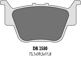 Placute frana Honda TRX 420 -(10-13) 450 (04-09) 650 (03-05) 680 (06-14) [2]