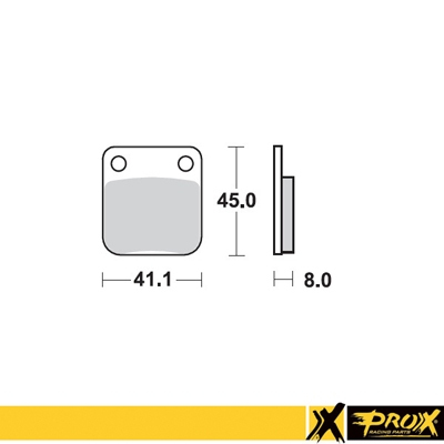 Sistem franare - SET Placute frana KAWASAKI KX 65 '00 -20, SUZUKI RM 65 '03 -05 SPATE