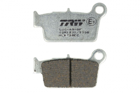 PLACUTE FRANA SPATE KAWASAKI KX 125/250/500 '89-94, SUZUKI RM 125/250 '89-94, YAMAHA YZ 125 '92-97, 250 '92-97, YZ/YZF 400 '98