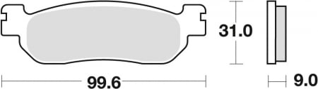 Placute frana - PLACUTE FRANA TW X-MAX XG XT YP YZF-R1 YZF-R6