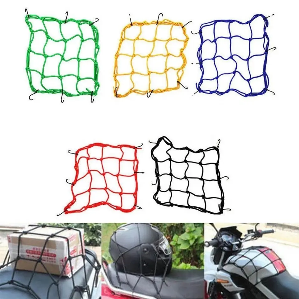 Accesorii - PLASA PRINS BAGAJE 30X30 ELASTICA , PLASA CASCA ELASTICA 30X30 CULORI DIFERITE
