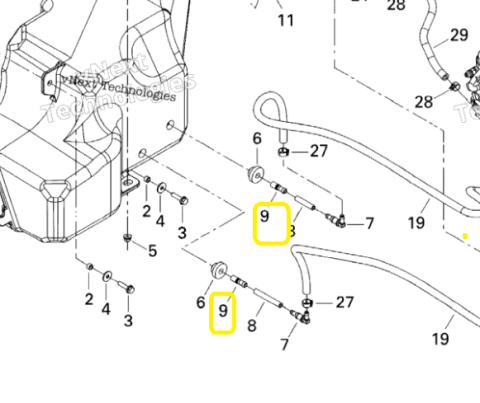 PREFILTRU COMBUSTIBIL CAN-AM TRAXTER / QUEST / OUTLANDER 400 1999-2008 [2]