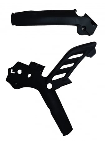 Carene - PROTECTI CADRU UFO KTM SX '11-'16, SXF '11-'15, EXC/EXCF '12-'16 NEGRE