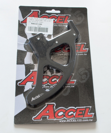 KTM - PROTECTIE DISC SPATE ALUMINIU KTM SX/SXF '04-'18, EXC/EXCF '04-'19 HUSQVARNA CULOARE NEGRU
