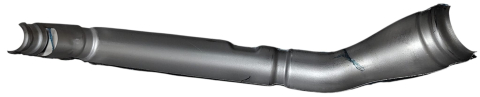 Suspensie si cadru - PROTECTIE ESAPAMENT INFERIOARA CFMOTO CFORCE 400 X4 / X5 2022-2026 ( PARTEA INFERIOARA )