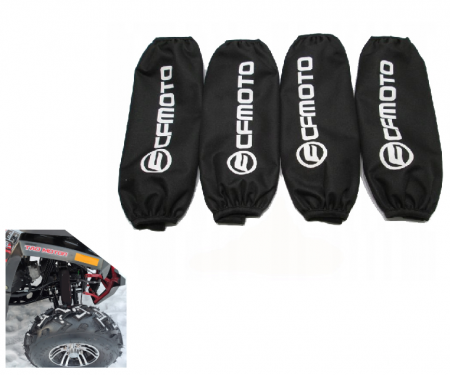 CF MOTO 450/520 - PROTECTII TELESCOAPE CFMOTO FATA-SPATE NEGRE 4BUC/SET