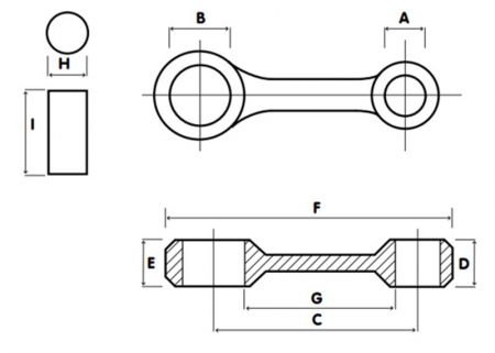 KIT BIELA YAMAHA  YZ 250 F (2003-2013) /  WR 250 F (2003-2014) / Gas Gas EC 250 F (2010-2015) / EC 300 F (2013-2015) [3]