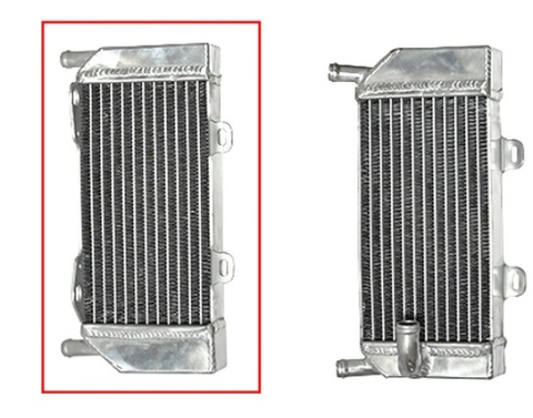 Radiatoare - RADIATOR STANGA HONDA CRF 250R '04 -09 / CRF250X '04 -16 ÎMBUNĂTĂȚIT CU CAPACITATEA MARITA STÂNGA