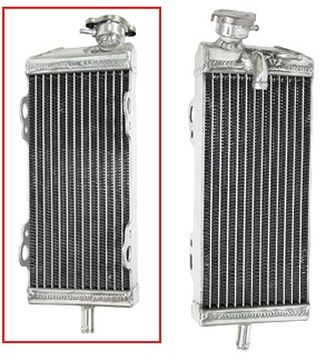 Radiatoare - RADIATOR STANGA GAS-GAS EC , MC 200/250/300 '98 -06 CU CAPACITATE MARITA