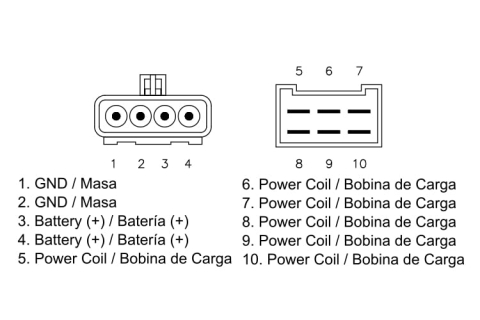 RELEU INCARCARE POLARIS SPORTSMAN EFI 700/800 '05 -'06 ( 12V / 35A ) [1]