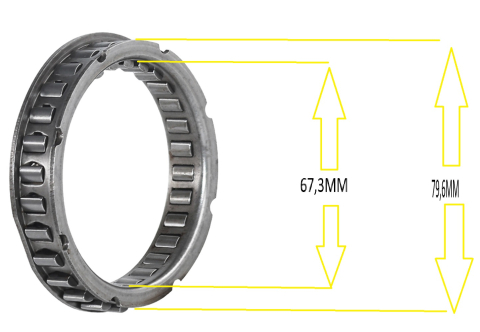 Bendix - RULMENT PORNIRE YAMAHA SZR660 XT400E , XT500E , XT600E ,XT600 ,XTZ660