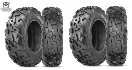 SEGWAY PIESE - SET ANVELOPE FATA-SPATE SEGWAY "14 (TIP BIGHORN) / (BULLDOG TIRES B)