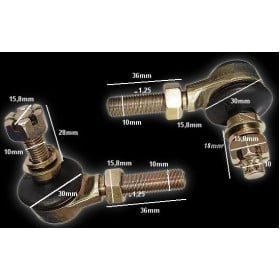Set Capeti bara stanga-dreapta M10x1.25 ATV 110/200  Bashan 110, 150, 200 CC [2]