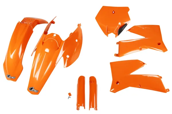 Motociclete (Piese) - SET CARENE FULL KTM 2T / 4T SX '05-'06, EXC '05-'07 ORANGE