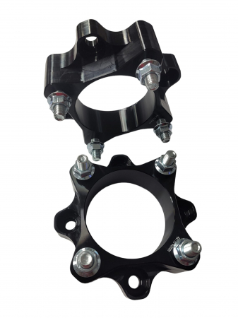 DISTANTIERE ROTI ATV 4 X 110  CFMOTO / YAMAHA / SUZUKI NEGRU 2BUC/SET [1]