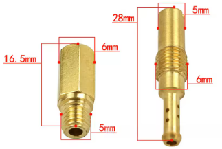 SET JIGLERE ( JICLOARE ) CARBURATOR MAIN JET / PILOT JET (PWK,KEIHIN,OKO,CVK,PWM) [2]