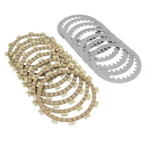 Motor - SET LAMELE AMBREIAJ YAMAHA XT 550 '83; XT 600 '84-'02; XT600Z TENERE '83-'90; XTZ 660 TENERE '91-'96; SRX 600 '85-91; SZR 660 '85-'91; YFM 660 RAPTOR '01-'05