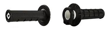 SET MANSOANE KTM  LOCK-ON / HUSQVARNA 2T / 4T  NEGRE 2017-2023 [1]